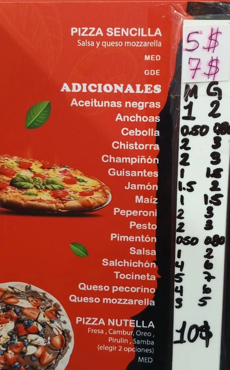 Menú 2
